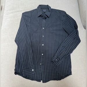 American Eagle Outfitters Gray Checkered Shirt